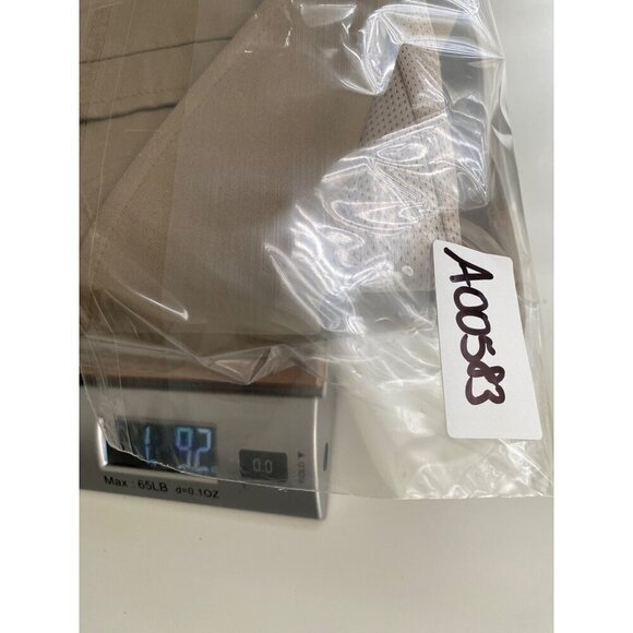 TravelSmith Mens Vintage Tan Microfiber Blazer 40R Tan Net Mesh Lining - Picture 16 of 16